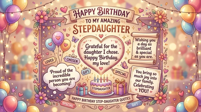 Happy Birthday Step Daughter Quotes