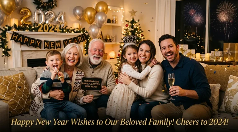 happy new year wishes to family