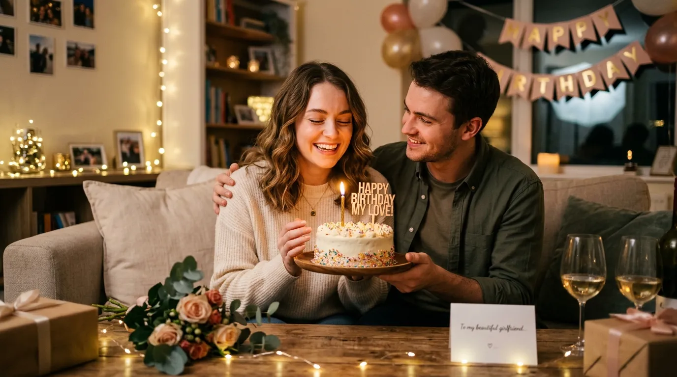 heart touching birthday wishes for girlfriend