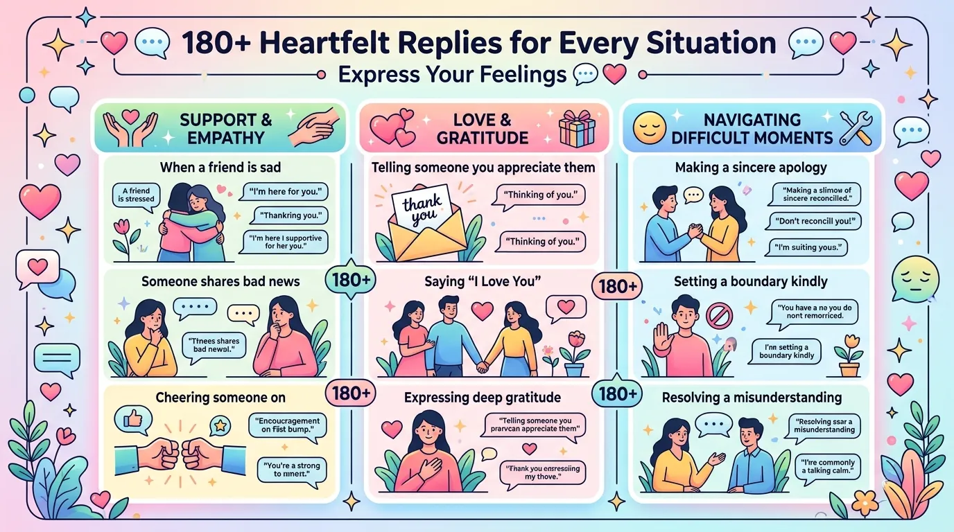 Heartfelt Replies for Every Situation