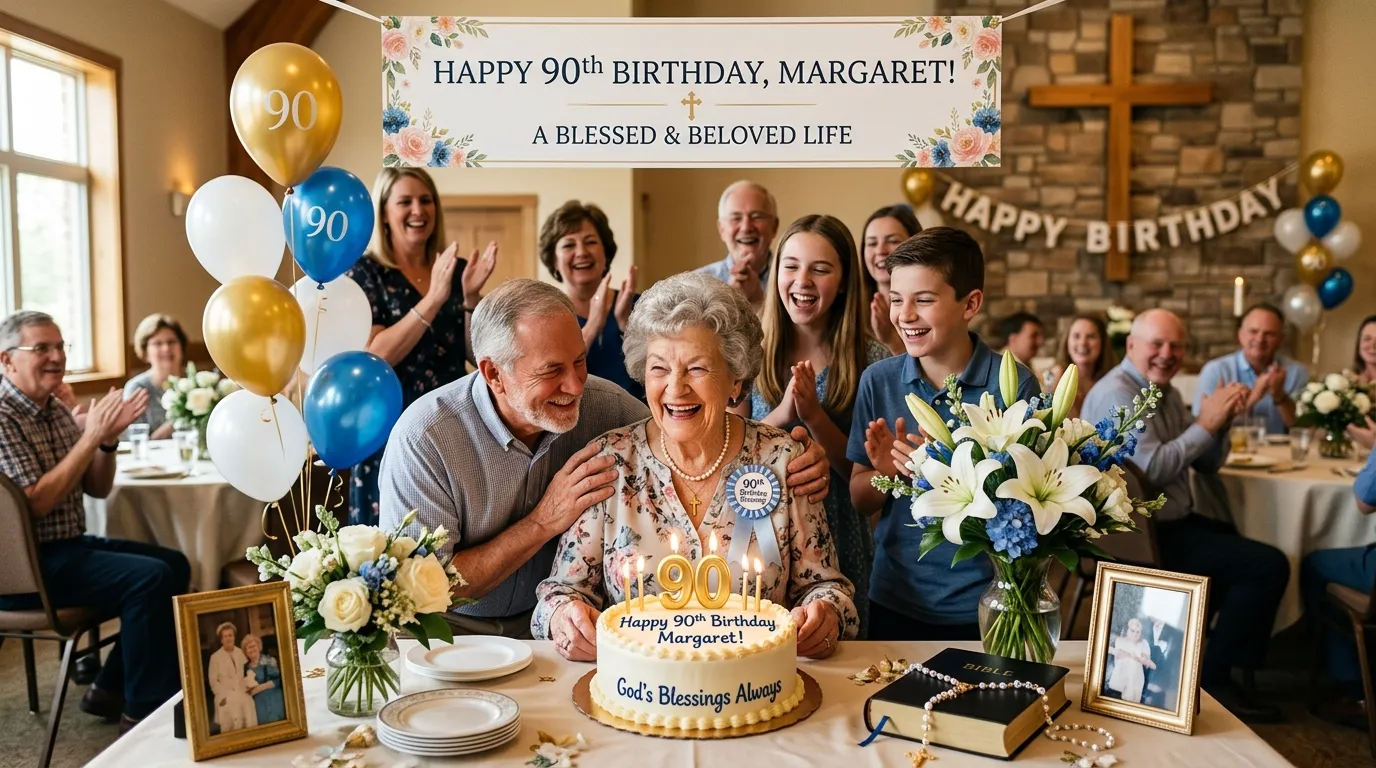 religious happy 90th birthday wishes