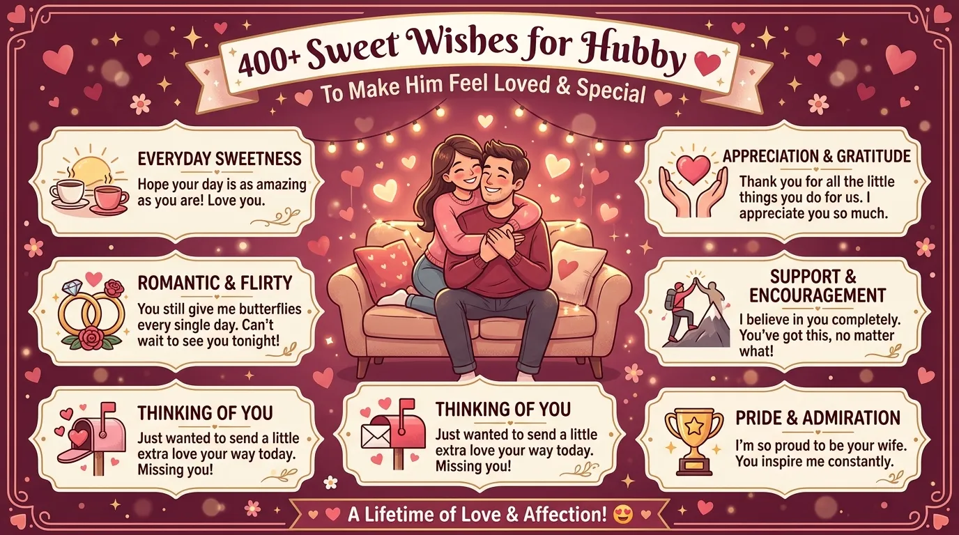 Wishes to Wish for Hubby