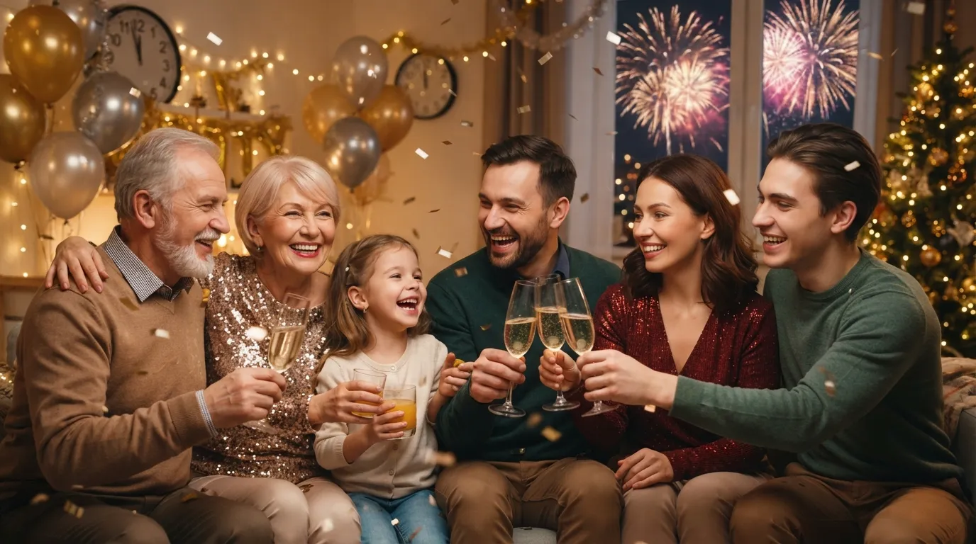 New Year Wishes for Friends and Family