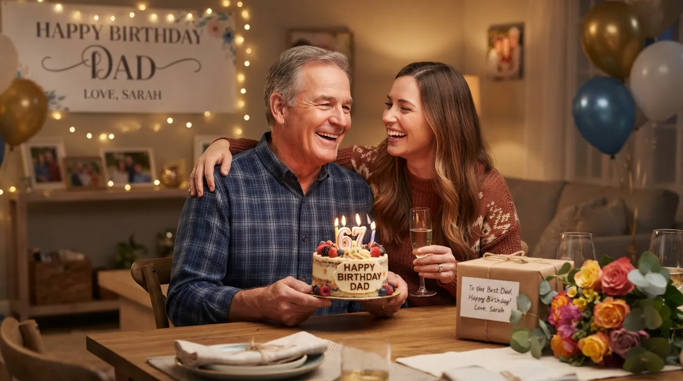 birthday wishes for father from daughter