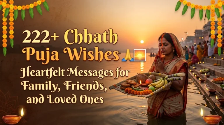 Chhath Puja Wishes