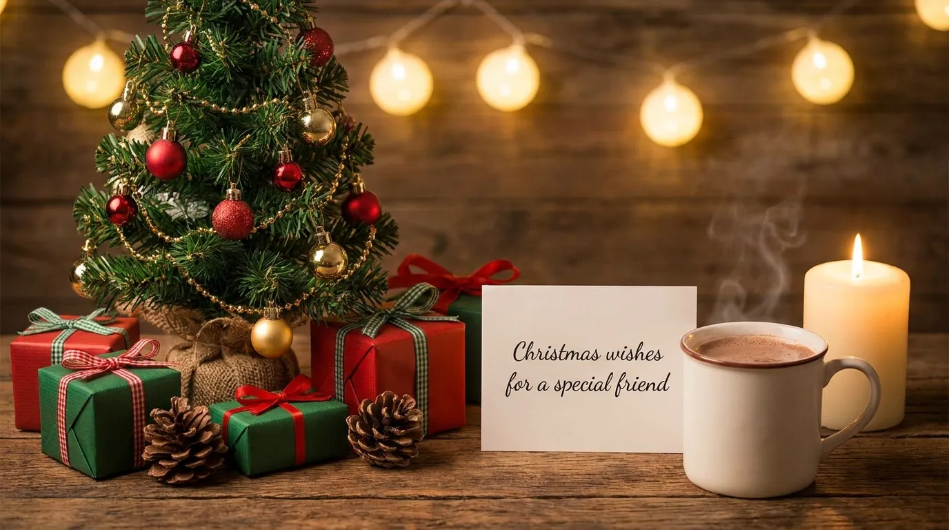christmas wishes for friend