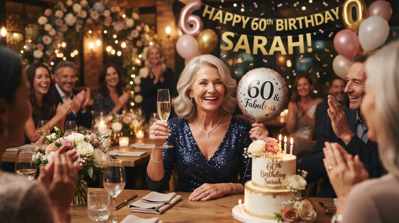 happy 60th birthday wishes for a woman