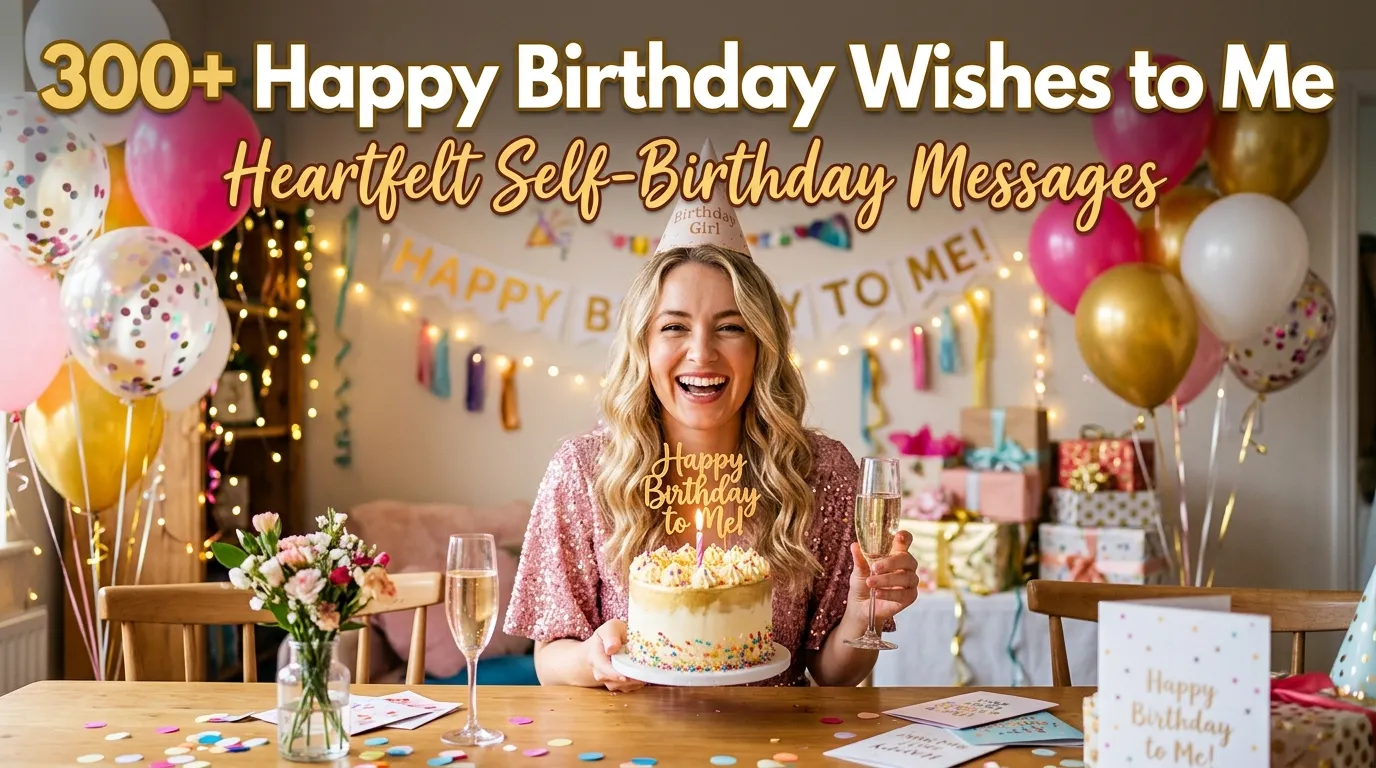 Happy Birthday Wishes to Me