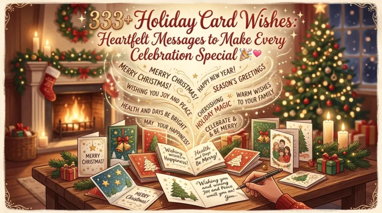 Holiday Card Wishes