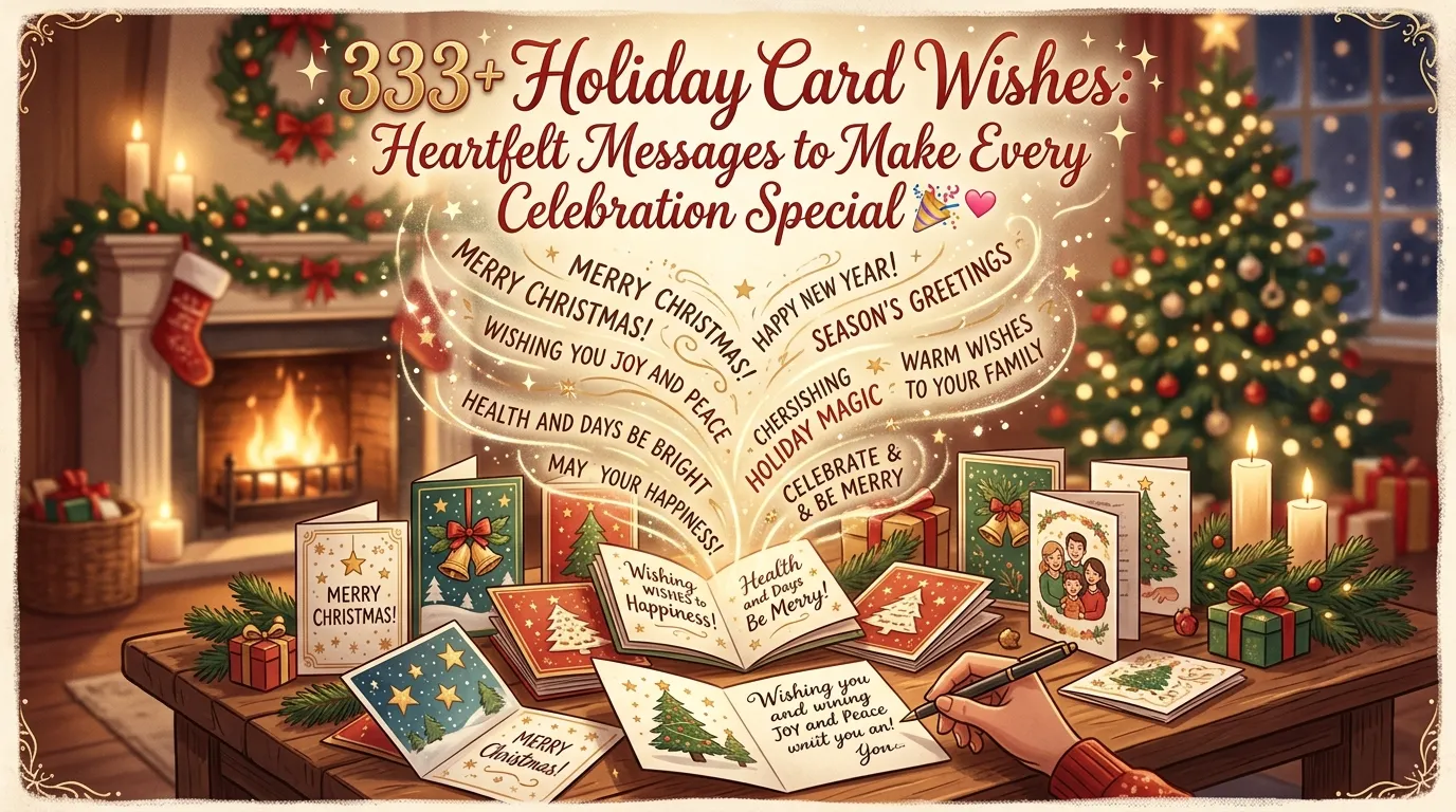 Holiday Card Wishes
