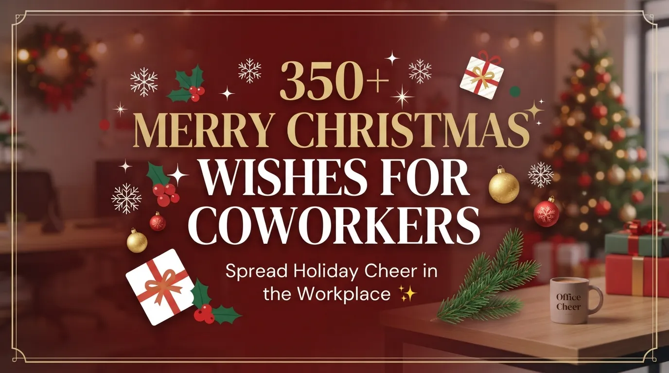 Merry Christmas Wishes for Coworkers