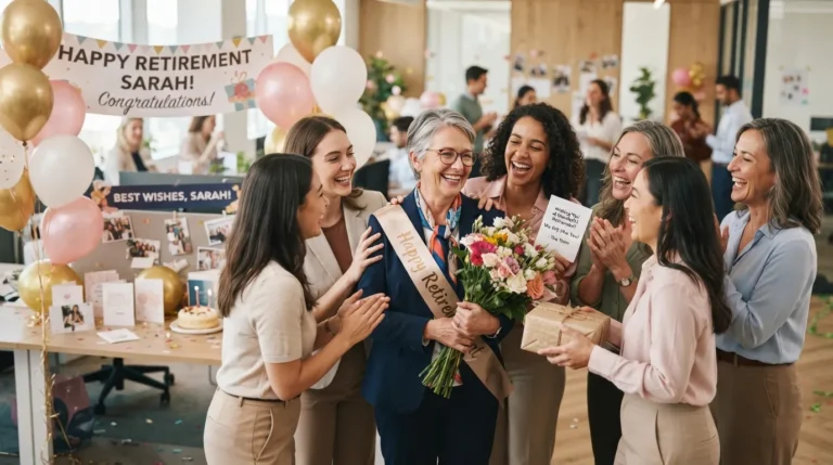 retirement wishes for female coworker