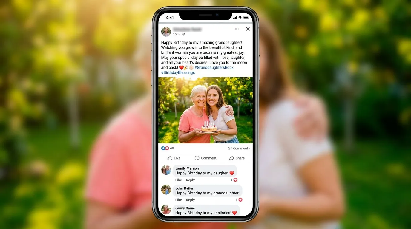 special granddaughter birthday wishes for facebook