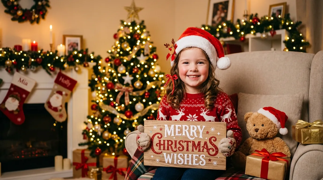 sweet cute merry christmas wishes