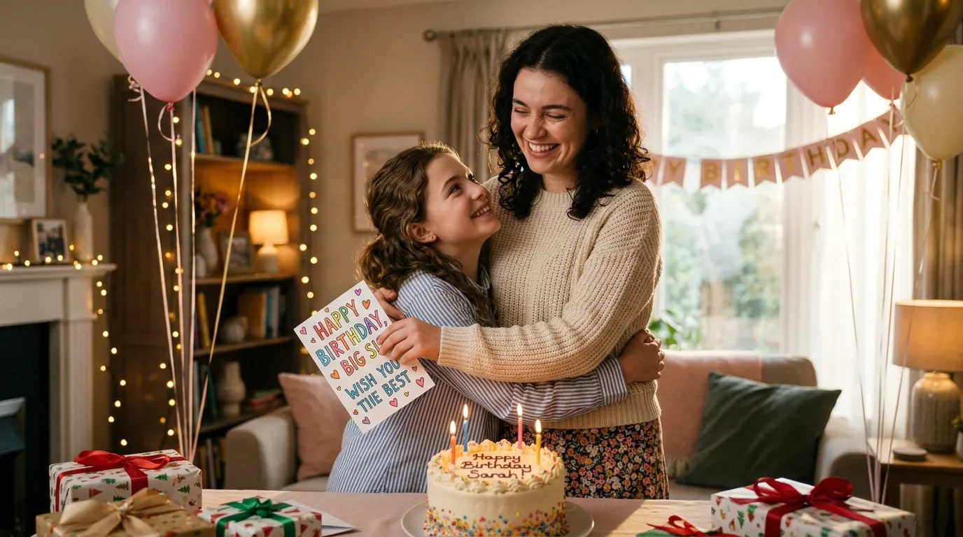 Big Sister Birthday Wishes