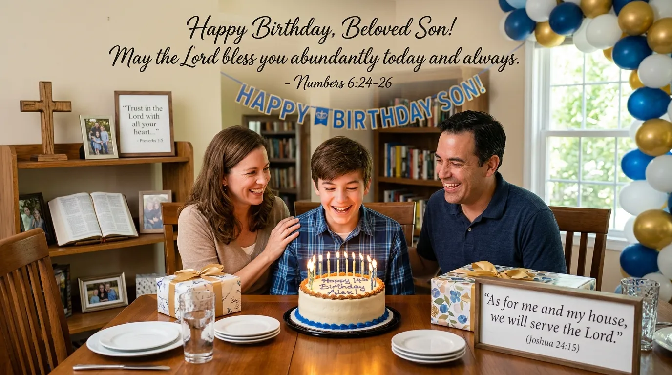 Religious Birthday Wishes for Son