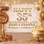 happy 35th birthday wishes